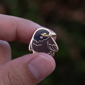 Locals: Backyard - Myna Enamel Mini Pin