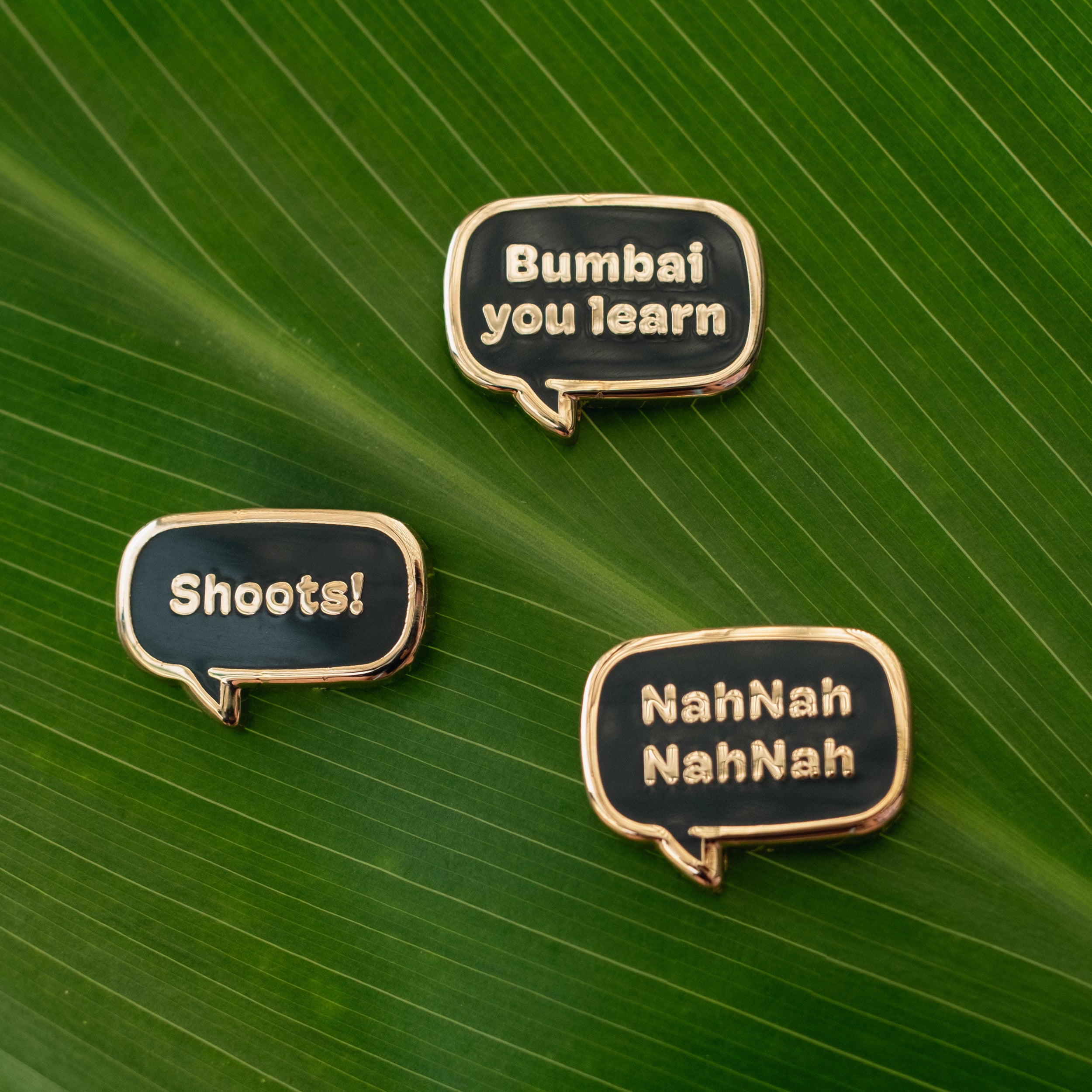 Talk Story 2 Enamel Mini Pins – Daimaru Design